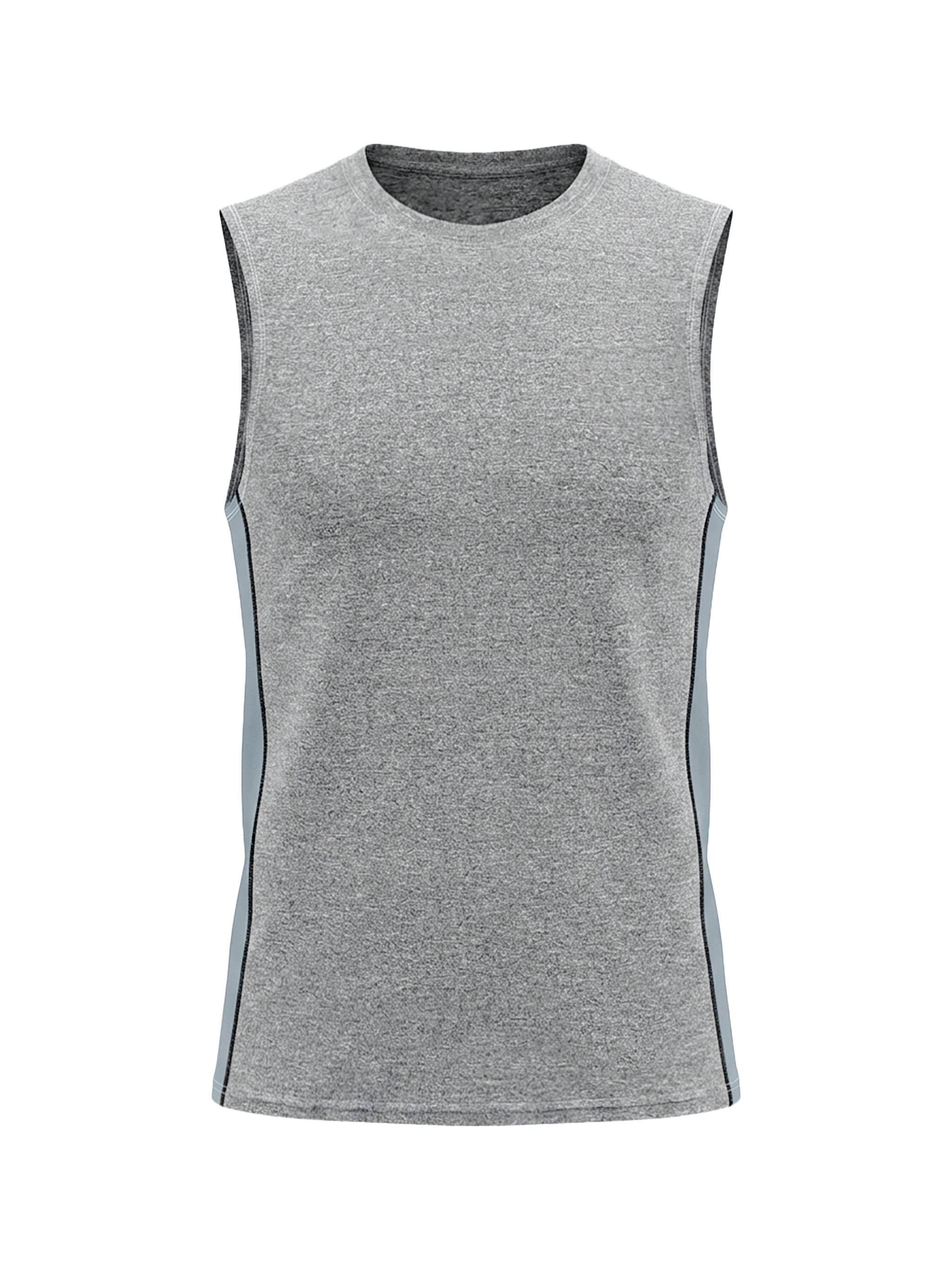 Men's Slim-Fit Topstitch Tank Top