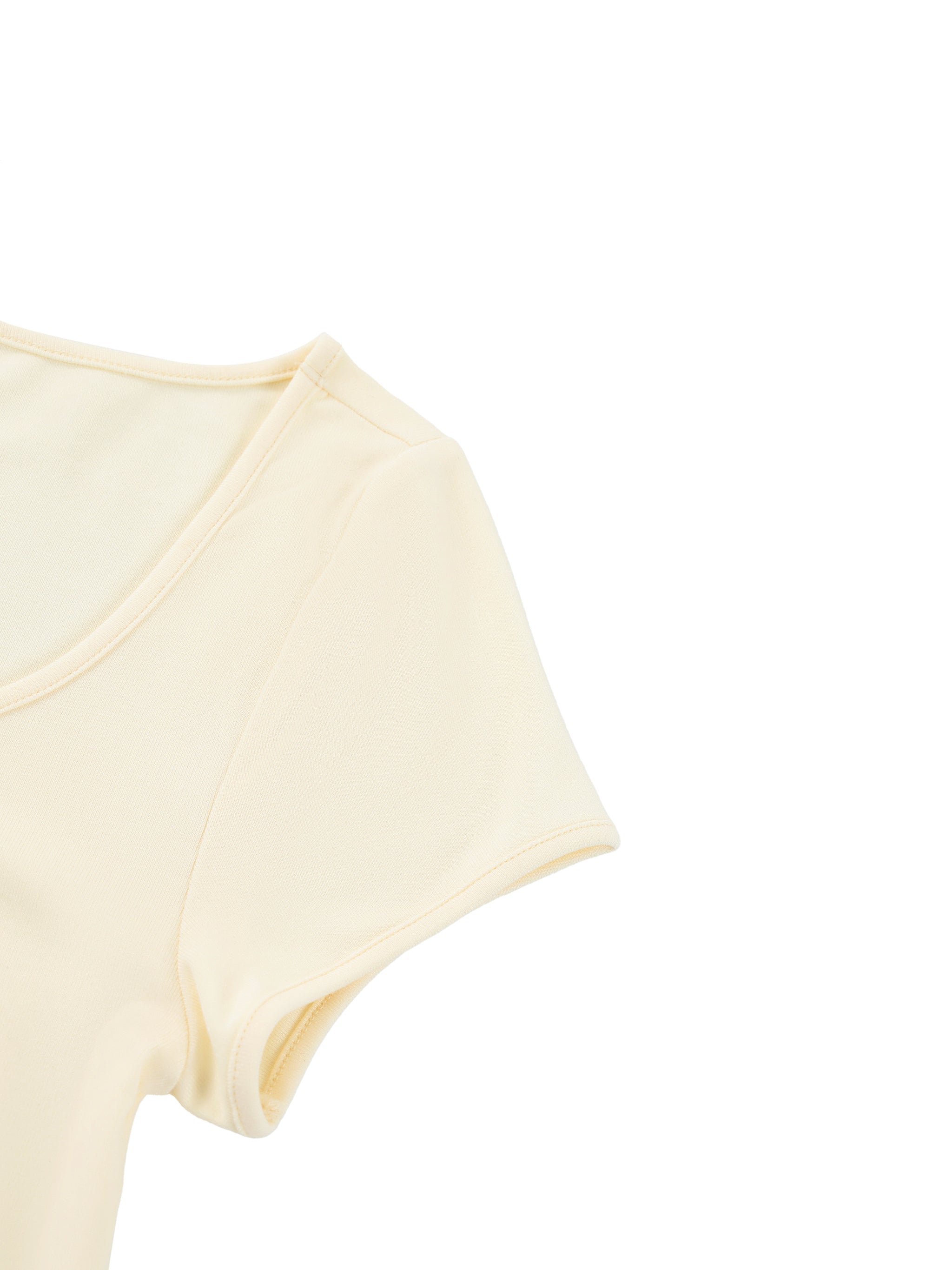 Women's Slim Cap Sleeve Crop T-Shirt