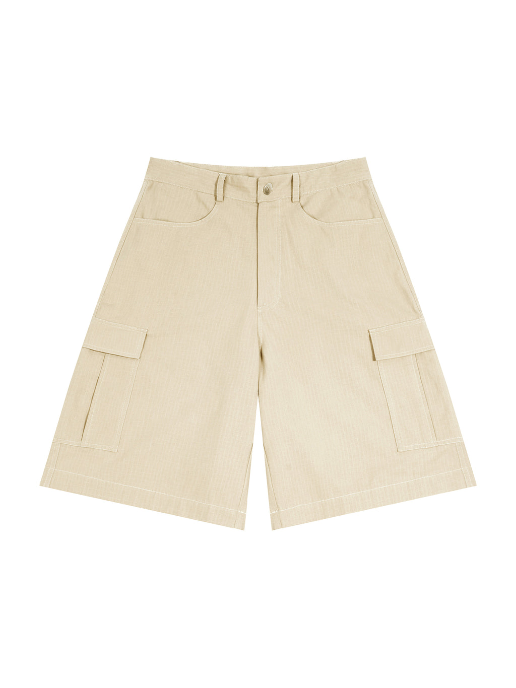 Unisex Woven Cargo Shorts