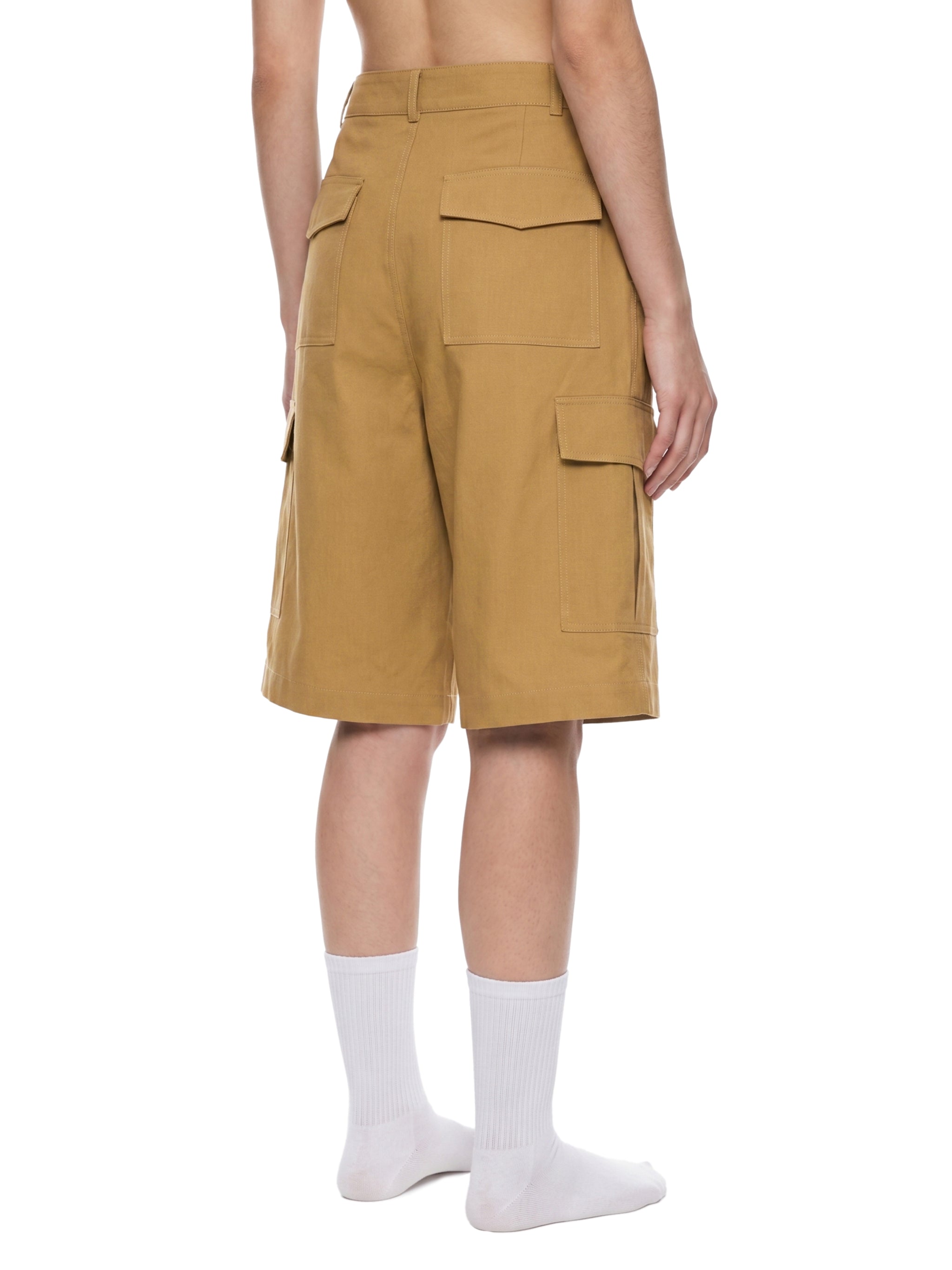 Unisex Woven Cargo Shorts