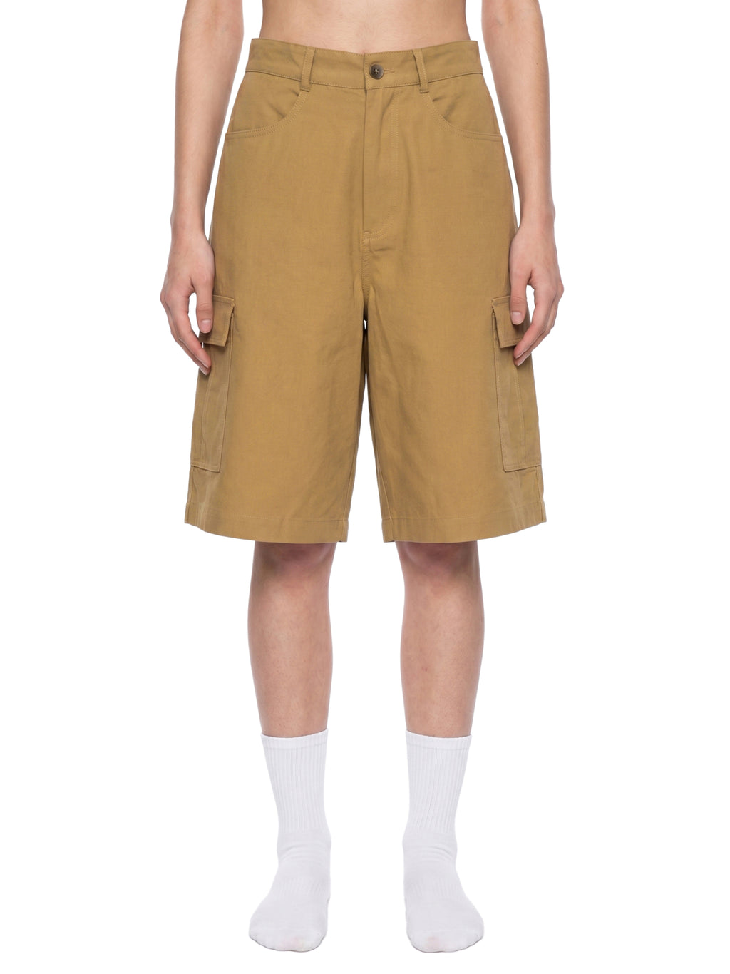 Unisex Woven Cargo Shorts