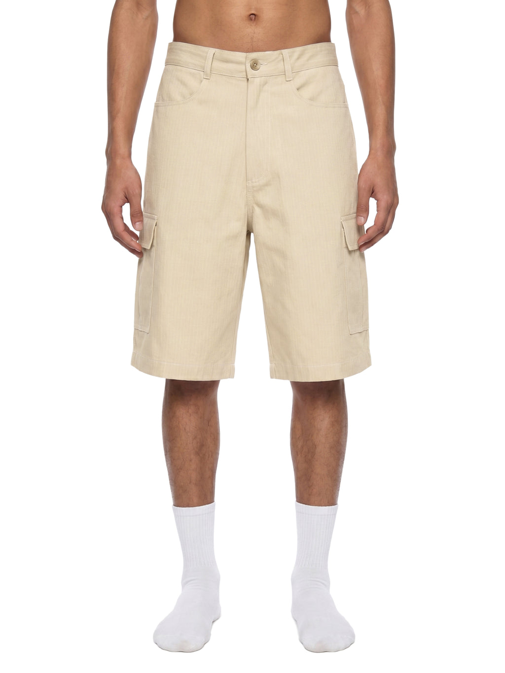 Unisex Woven Cargo Shorts
