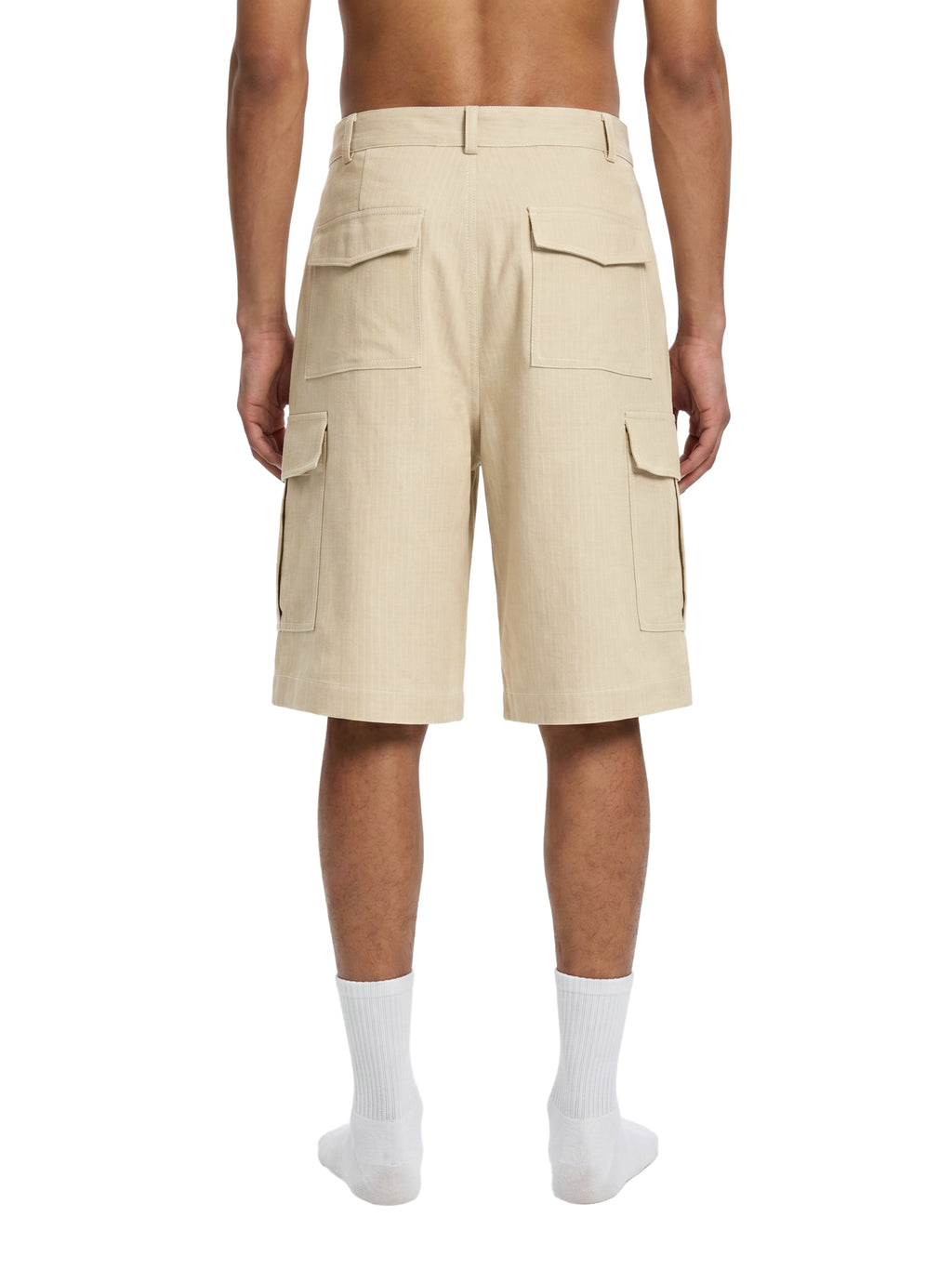 Unisex Woven Cargo Shorts