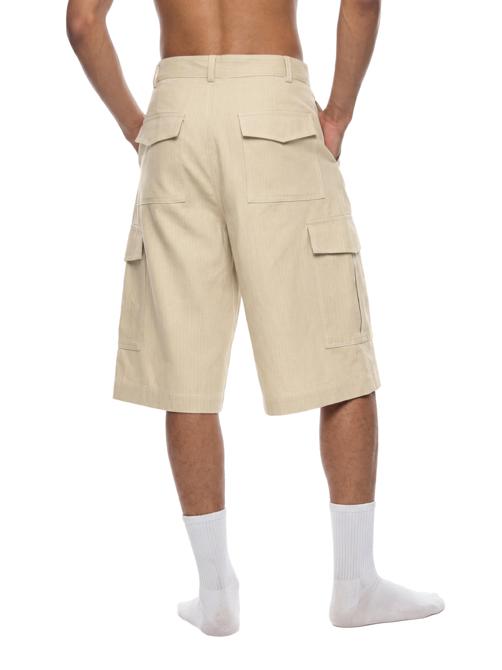 Unisex Woven Cargo Shorts