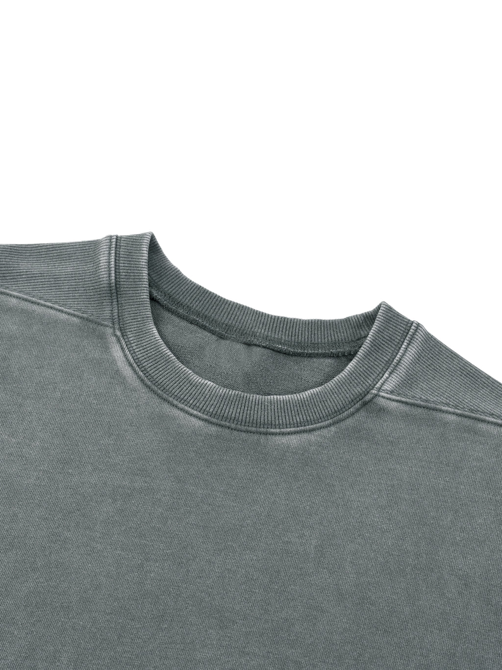 Mineral Wash Boxy Raw Edge T-Shirt