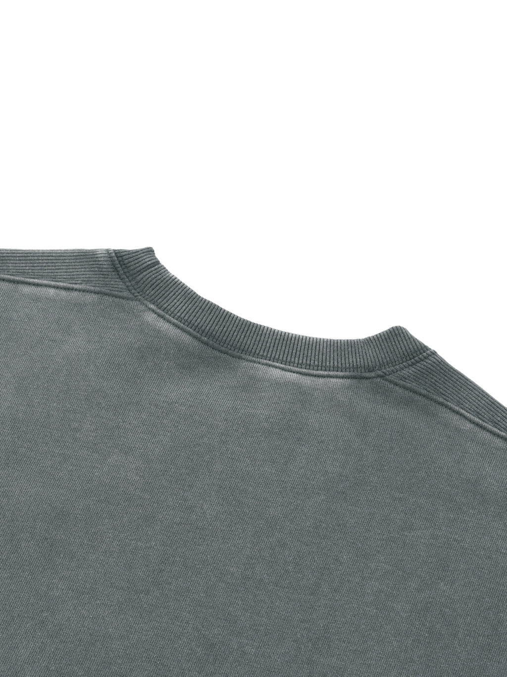 Mineral Wash Boxy Raw Edge T-Shirt